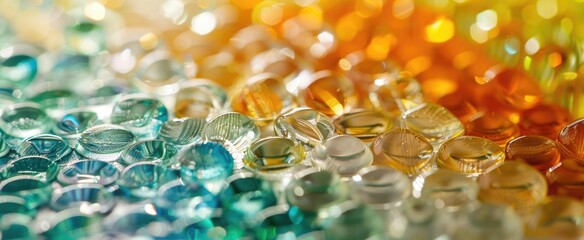 Close-up of bioplastic material, showcasing its environmentally friendly properties for sustainable development