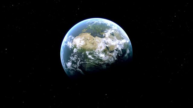 Italy Country Zoom from Space to Earth