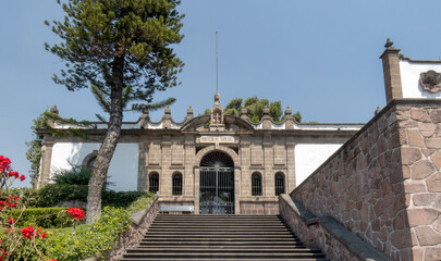 Tepeyac Pantheon in the Basilica of Guadalupe in Mexico City