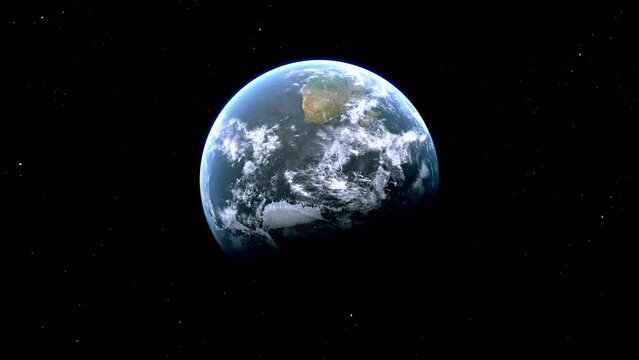 Namibia Country Zoom from Space to Earth