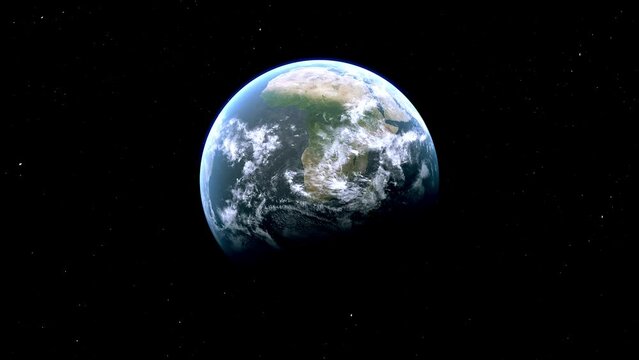 Nigeria Country Zoom from Space to Earth