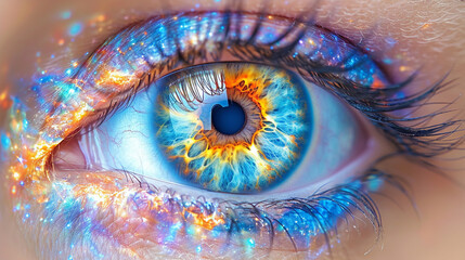 Close-up of human eye 