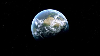 Portugal Country Zoom from Space to Earth