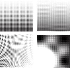 Halftone Background , comic dot background, Dégradé de demi-teintes