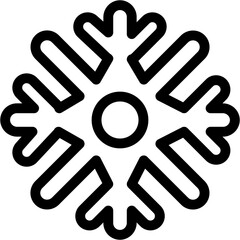 Snowflake Icon Vector