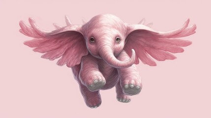 illustration of elephant - obrazy, fototapety, plakaty