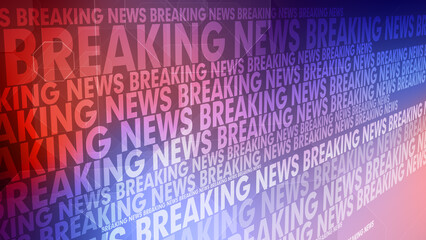 News background with breaking news text abstract pattern for online news media banner
