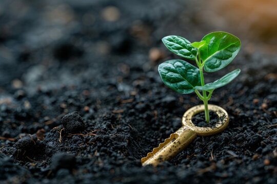 A key unlocking the potential of a new investment