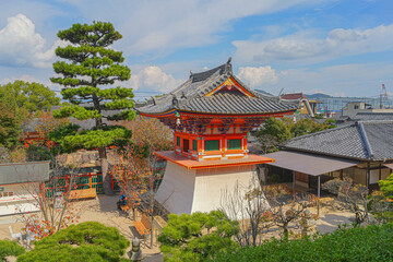 Fototapeta premium 耕山寺、お寺、寺社、境内、神社仏閣、古刹、名刹、瀬戸田、尾道市、広島県、日本 