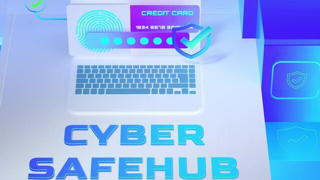 Cyber safehub. Blue card