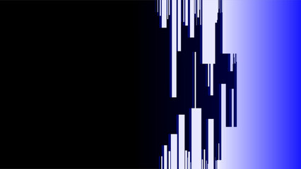 Abstract geometric lines cyber space theme presentation background