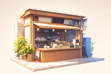 Coffee Shop 3D