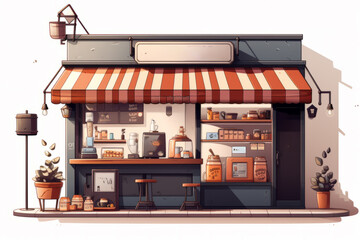 Coffee Shop 3D