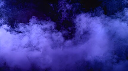 smoke on a purple background - obrazy, fototapety, plakaty