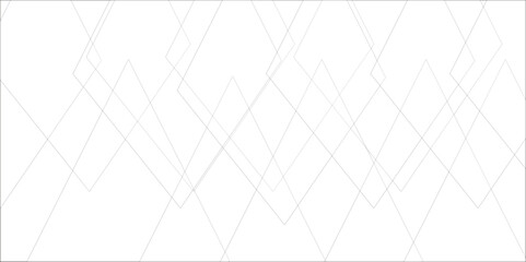 Fototapeta premium Abstract background with lines, White color technology concept geometric line vector background. Modern Abstract white background with layers of textured white transparent material in triangle design.