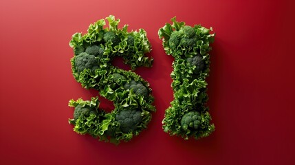 ¡Sí, brócoli! Brócoli y la palabra SÍ. Inscripción SÍ. Una señal de verduras y texto SÍ y espera que tú le correspondas. Di sí a las verduras y hortalizas. ¡El brócoli no te dará malos consejos!