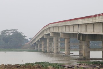 Muhuri Bridge.this photo was taken from Sonagazi,Feni,Bangladesh.