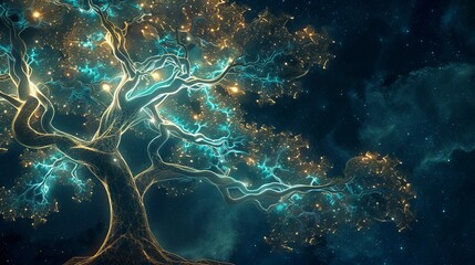 Fototapeta premium underwater scene with bubbles