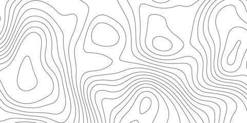 Topographic map background geographic line map pattern .panorama view black color wave curve lines .geographic mountain relief abstract grid .the concept map of a conditional geography map .