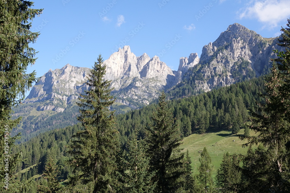 Canvas Prints monte cernera bei pescul