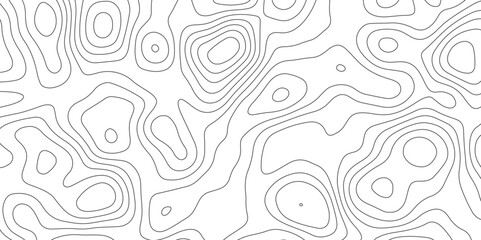Abstract design with seamless pattern with lines topographic map. geographic mountain relief. retro topographic map. geographic contour map paper texture. terrain path isolated on a background.
