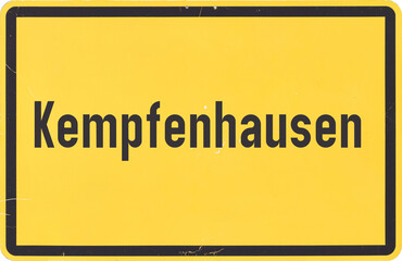 Ortsschild Kempfenhausen