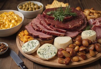 Smoky Meat and Creamy Cheese: A Gourmet Pairing