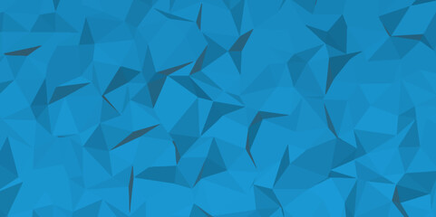 Abstract light blue and gray seamless geometric low polygon pattern .geometric wall tile polygonal pattern design .abstract vector illustration ,business design template.