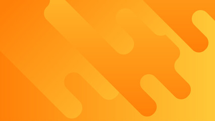 Abstract background liquid shape orange template banner with gradient color 
