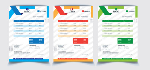 Delivery Invoice Template 