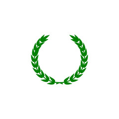 Obraz premium Laurel icon isolated on transparent background