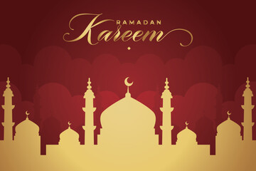 Eid al-Fitr, Ramadhan decorative greeting card