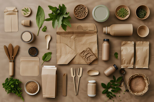 iodegradable packaging solutions made from plant-based materials, reducing plastic waste and promoting environmentally-friendly packaging alternatives