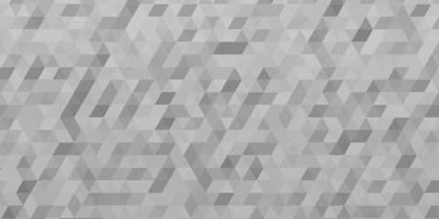 Abstract gray seamless geometric low polygon pattern .geometric wall tile polygonal pattern design .abstract small mosaic tringles vector illustration ,business design template .