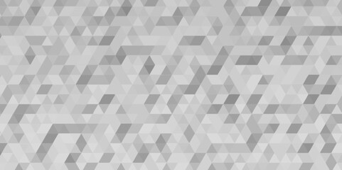Abstract gray seamless geometric low polygon pattern .geometric wall tile polygonal pattern design .abstract small mosaic tringles vector illustration ,business design template .
