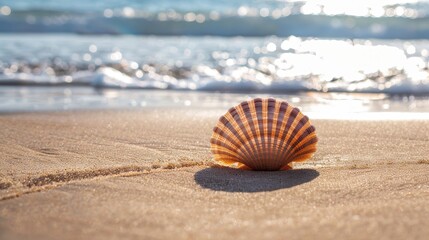 Seashell on the beach