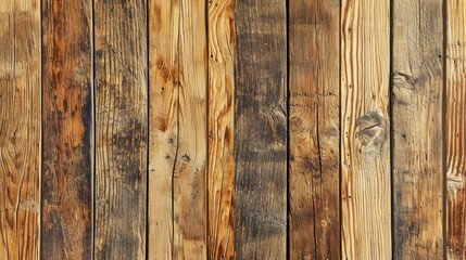 Seamless Wooden Wall Texture: A Raw and Unfinished Backdrop