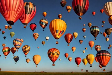 hot air balloons