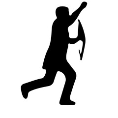 silhouette of a person