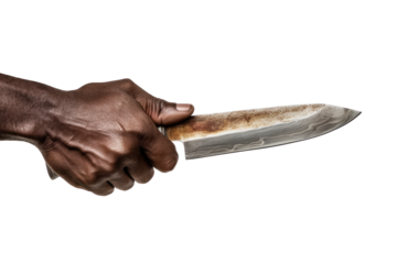 Person Holding Knife