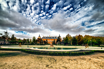 Fuente de Ceres y Palacio Real