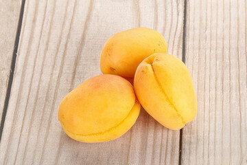 Ripe sweet juicy apricot heap