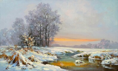 landscape with river