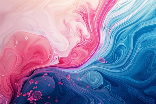 abstract background with blue and pink colors. abstract background for Stress Awareness Month - Powered by Adobe