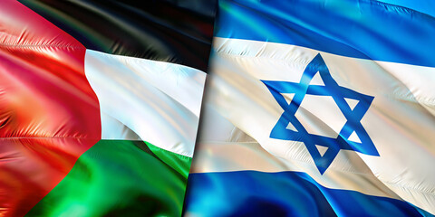 Israel vs Palestine Flags, Navigating the Geopolitical Strife between Israel and Palestine