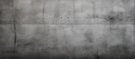 A black and white photo featuring a gray concrete wall with a textured surface, set against a gray background. The industrial design of the wall is emphasized by its slightly dark vignette.