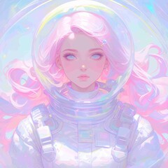 Fototapeta premium lofi girl