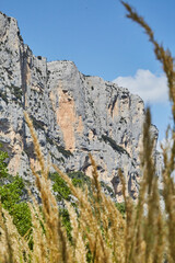 Fototapeta na wymiar Gorges Du Verdonn, Schlucht von Verdon, Frankreich 