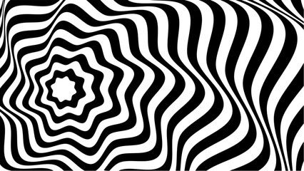 Abstract vector background, Optical graphic background, Optical illusion, vector illustration	