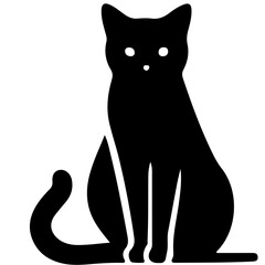 black cat silhouette